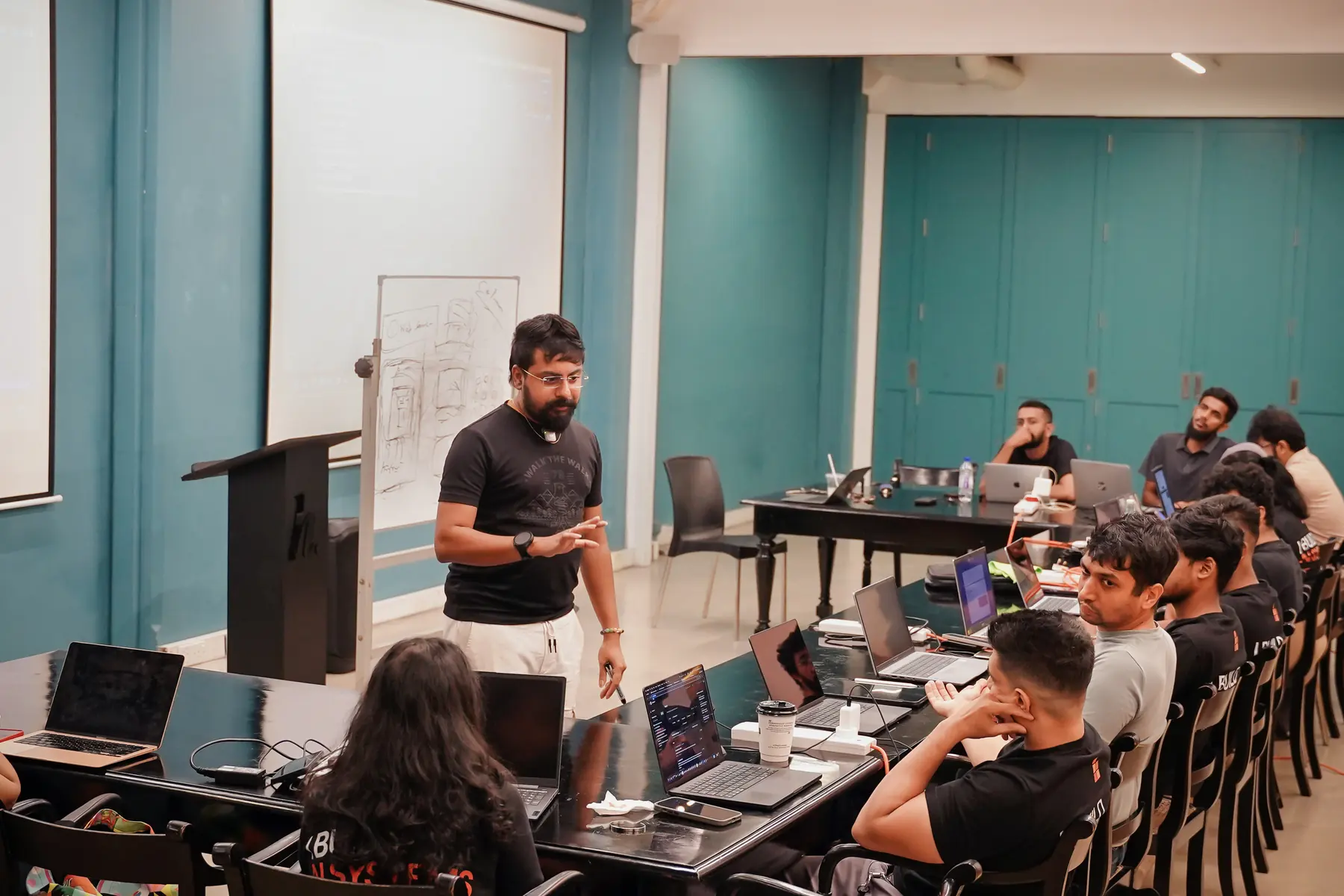 Inside Hatch Works, Colombo, the home of BuildrLabs